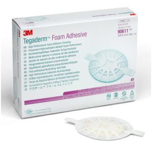 Tegaderm 3M90610 Foam Dressing, High Performance, Foam Adhesive Dressing 3.5" x 3.5", Box/10 - Image 3