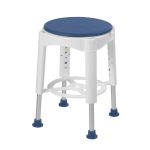 Shower Stool with Rotating Seat