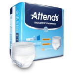 Attends Bariatric Protective Underwear, Disposable Pull Up, Moderate/Heavy Absorbency