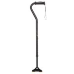 Airgo Comfort-Plus Cane With MiniQuad Ultra-Stable Tip - Black