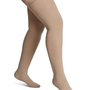 Sigvaris Opaque: 20-30mmHg Women's Thigh High Closed Toe - Image 3