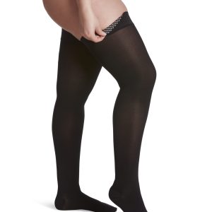 Sigvaris Opaque: 20-30mmHg Women's Thigh High Closed Toe - Image 4