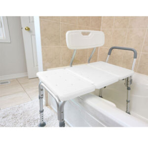Transfer Bath Bench with Curtain Control - Image 3