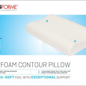 Obusforme Airfoam Contour Memory Foam Pillow - Image 3