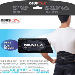Obusforme Back Belt for Men - Image 5
