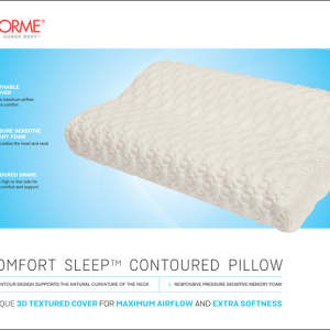 Obusforme Comfort Sleep Contoured Pillow - Image 3