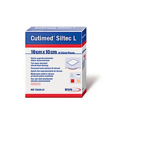 Buy Cutimed Siltec B White Foam Dressing with Silicone Adhesive Border ...