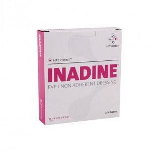 Inadine PVP-I, Non Adherent Dressing - 9.5 cm x 9.5 cm