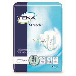 Tena Stretch Super Incontinence Briefs - Image 3