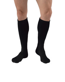 JOBST Sensifoot Diabetic Socks Knee High Black