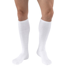JOBST Sensifoot Diabetic Socks Knee High White