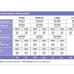 Sigvaris Cotton: 20-30mmHg Knee High w/ Grip Top for Men Colour Black - Image 3