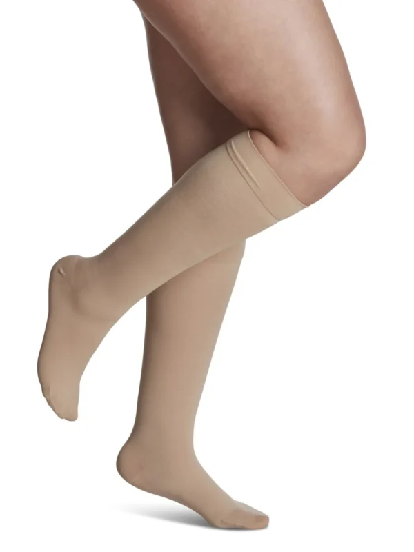 sigvaris opaque knee honey