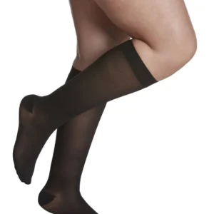 Sigvaris Sheer: 20-30mmHg Women's Knee High, Closed Toe Colour Black