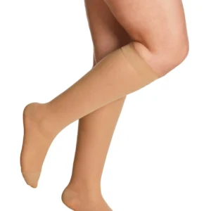 Sigvaris Sheer: 20-30mmHg Women's Knee High, Closed Toe Colour Golden