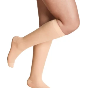 Sigvaris Sheer: 20-30mmHg Women's Knee High, Closed Toe Colour Warm Sand