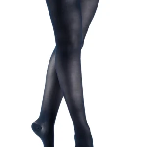 Sigvaris Sheer: 20-30mmHg Women's Thigh High Closed Toe Dark Navy