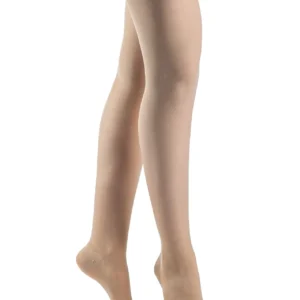 Sigvaris Sheer: 20-30mmHg Women's Thigh High Closed Toe Colour Honey