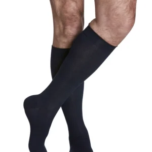 Sigvaris 15-20mmHg OTC: Sea Island Cotton Compression Socks Men Colour Navy