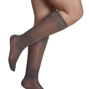 Sigvaris 15-20mmHg OTC: Sheer Compression for Women Knee High Colour Charcoal